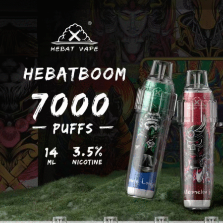 HEBAT BOOM 7000 PUFFS 喜貝抛棄式電子煙 蒸汽天堂 台灣現貨 711到付
