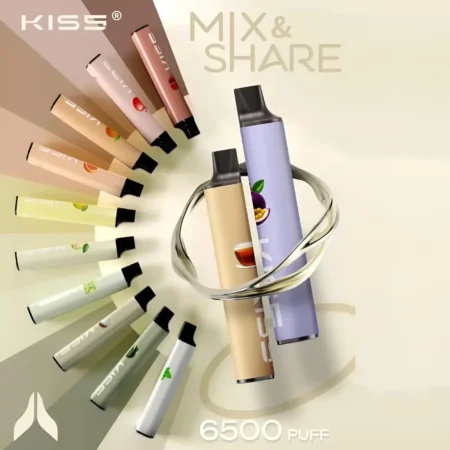 Kis5 6500 Puffs 鎧斯5號拋棄式電子煙 一次性電子煙 台灣現貨批發