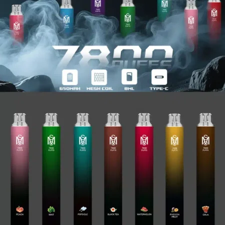 Mos 拋棄式電子煙 7800口 爅嘶大容量一次性煙桿 新品上市 711到付